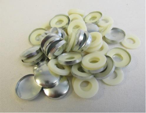 12 Dura Snap Upholstery Buttons Distressed Charcoal Choice Of Size And  Screws