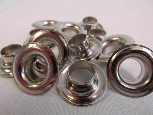 Brass Grommets with Plain Washer - Size #4