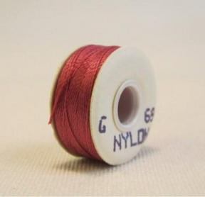 #69 G BOBBINS 757 RED