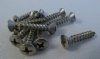 #2709 8-5/8" PHILLIPS OVAL HEAD SCREW