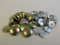 12 Pieces Dura Snap Upholstery Buttons #36 Medium Gray