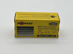 87006SS 7 SERIES  3/8" STAINLESS STAPLE