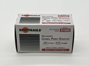 87009 7 SERIES  9/16" GALVANIZED STAPLE